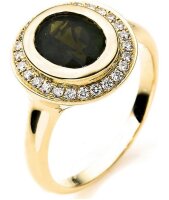 Luna Creation - Ring - Gelbgold 18K Diamant 0.20ct...