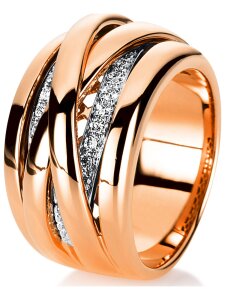 Luna Creation Promessa Ring Mehrfachsteinbesatz 1E148RW854-2 - Weite 54
