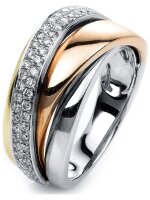 Luna Creation - Ring - Damen - Gelbgold 18K - Diamant - 0.33 ct - 1B426T853-1 - Weite 53