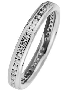 Luna Creation - Ring - Damen - Weißgold 18K - Diamant - 0.5 ct - 1B869W856-2 - Weite 56