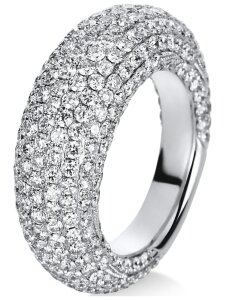 Luna Creation - Ring - Damen - Weißgold 18K - Diamant - 6.01 ct - 1C260W856-2 - Weite 56
