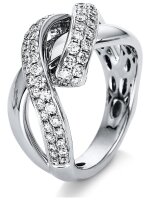 Luna Creation - Ring - 750/-WG - Diamanten 1.12ct G-vsi...
