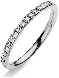 Luna Creation - Ring - Damen - 950 Platin - Diamant - 0.44 ct - 1C374P553-1-53