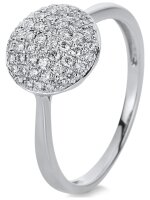 Luna Creation - Ring - Damen - Weißgold 14K - Diamant - 0.36 ct - 1A436W454-1 - Weite 54