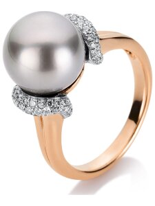 Luna Creation - Ring - Damen - Rotgold 18K - Diamant - 0.4 ct - 1C237RW853-1-53
