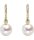 Luna-Pearls Ohrhänger mit Bügel Süsswasserperlen 7,5-8 mm 585 Gelbgold 2027900