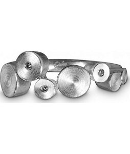QUINN - Ring - Damen - Silber 925 - Diamant - Wess. (H) - small incl. - Weite 60 - 218968
