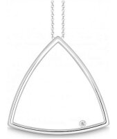 QUINN - Halskette - Damen - Silber 925 - Diamant - Wess....