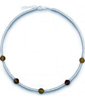 QUINN - Halskette - Damen - Silber 925 - Edelstein - Carneol - 27169306