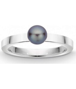 QUINN - Ring - Colors - Silber - Perle - Süßwasser - Weite 56 - 218256108