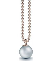 QUINN - Halskette - Damen - Silber 925 - Perle -...
