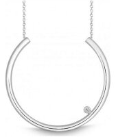 QUINN - Halskette - Damen - Silber 925 - Diamant - Wess. (H) - piqué - 271459