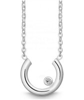 QUINN - Halskette - Damen - Silber 925 - Diamant - Wess....