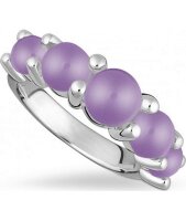 QUINN - Ring - Damen - Silber 925 - Edelstein - Amethyst...