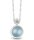 QUINN - Halskette - Silber - Diamant - Blautopas - Wess. (H) - 27191958