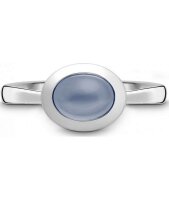 QUINN - Ring - Damen - Silber 925 - Edelstein - Chalcedon...