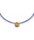 QUINN - Halskette - Damen - Silber 925 - Edelstein - Citrin - 27080911