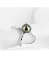 Luna-Pearls - Ring - Perlring - 585 Weißgold