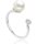 Luna-Pearls - Ring - Perlring Brillant - 585 Weißgold