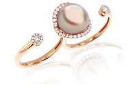 Luna-Pearls - 005.1003 - Ring - 750 Roségold -...
