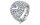 Diamantring Ring - 18K 750/- Weissgold - 4.87 ct. - Weite 53