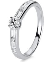 Luna Creation - Ring - 750/-WG - Diamanten 0.50ct G-si...