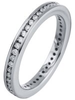 Luna Creation - Ring - Damen - Weißgold 18K - Diamant - 0.47 ct - 1C732W848-1-48 - Weite 48