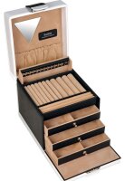 Sacher - 70028/35 - Schmuckschatulle - Nero Bianco Erika...