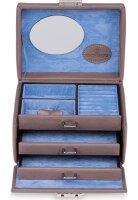 Windrose - 70040/257 - Schmuckkoffer - Moda S - grau