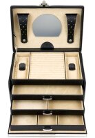 Windrose - 70040/225 - Schmuckkoffer - Beluga 3 - schwarz
