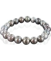 Luna-Pearls Perlenarmband Tahitiperlen 9-10 mm