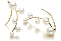 Luna-Pearls Perlenohrhänger Süßwasserperlen 5-5,5 mm 585 Gelbgold 1022083