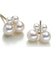 Luna-Pearls Perlenohrstecker S&uuml;&szlig;wasser 5-5.5mm...