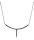 Sif Jakobs Halskette 925/- Sterlingsilber schwarz rhodiniert SJ-C0006-BK-BK