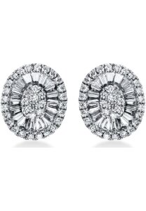 Luna Creation - 2H586W8-1 - Ohrstecker - Damen - Diamanten 0.82ct TW-si - 750 Weißgold