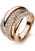 Diamantring Ring - 18K 750/- Rotgold - 1.46 ct. -...
