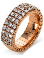 Luna Creation - Ring - Damen - Rotgold 18K - Diamant -...