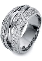 Luna Creation - Ring - 750/-WG - Diamanten 1.07ct W-si -...