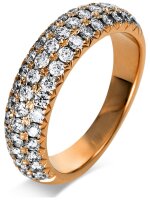 Luna Creation - Ring - Damen - Rotgold 18K - Diamant - 1 ct - 1Q222R853-1 - Weite 53
