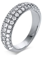 Luna Creation - Ring - Damen - Weißgold 18K - Diamant - 1 ct - 1Q222W853-1 - Weite 53