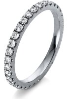 Diamantring Ring - 18K 750/- Weissgold - 0.65 ct. -...