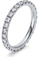 Diamantring Ring - 18K 750/- Weissgold - 1.23 ct. -...
