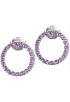 Jacques Lemans - Ohrstecker Sterlingsilber mit Amethyst -...