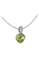 Jacques Lemans - Kette Sterlingsilber mit Peridot - SE-C117C