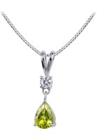 Jacques Lemans - Kette Sterlingsilber mit Peridot - SE-C109B