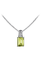 Jacques Lemans - Kette Sterlingsilber mit Peridot - SE-C114B