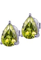 Jacques Lemans - Ohrstecker Sterlingsilber mit Peridot -...