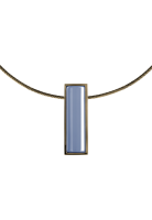 Jacques Lemans - Halskette mit Keramikeinlage - S-C63D
