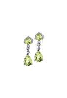 Jacques Lemans - Ohrstecker Sterlingsilber mit Peridot -...