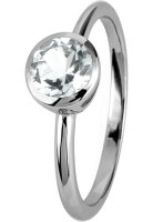 Jacques Lemans - Ring Sterlingsilber mit White Topaz -...